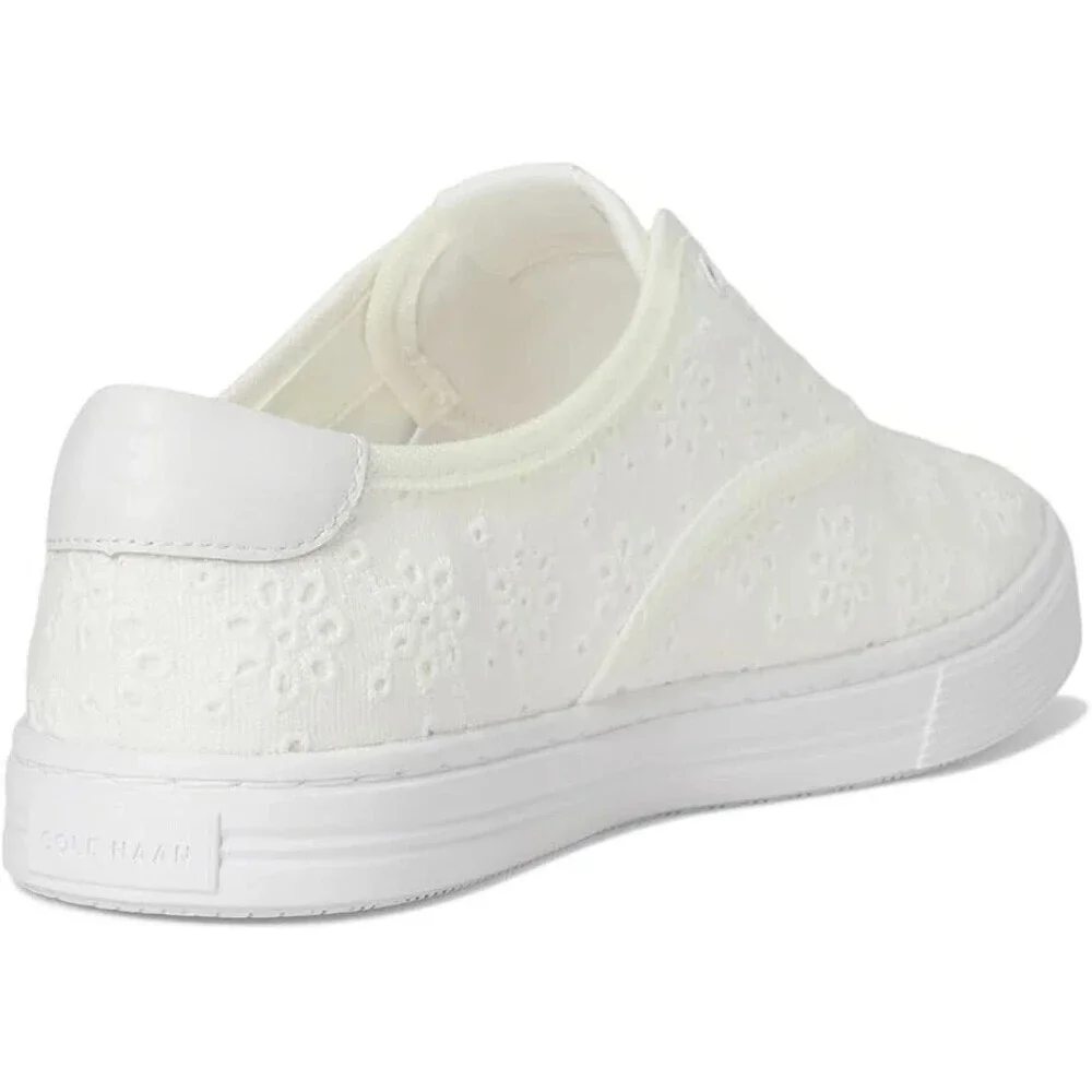 Cole Haan GrandPro Harbor Sneakers Women's White Canvas Casual Shoes ZOGG396